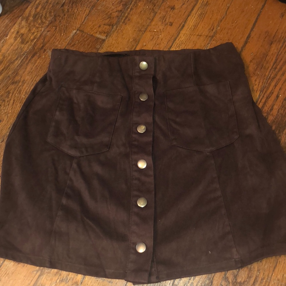 Button Down Skirt